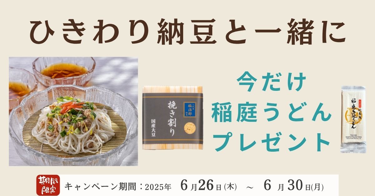 光黒納豆ご購入でオリーブオイルプレゼント